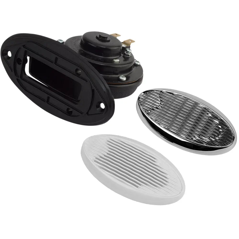 Sea-Dog Drop-In Hidden Horn V.1 w/Grills [431210-1] - Horns