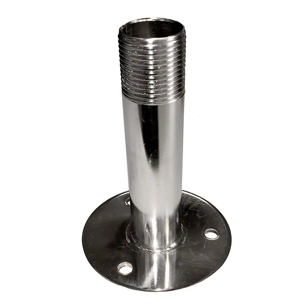 Sea-Dog Fixed Antenna Base 4-1/4’’ Size w/1’’-14 Thread Formed 304 Stainless Steel [329515] - Antenna Mounts &
