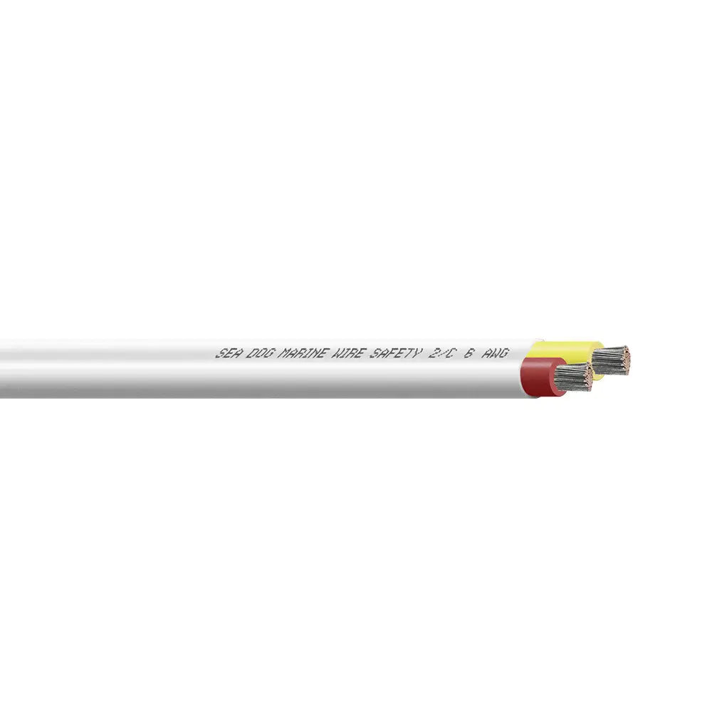 Sea-Dog Flat Duplex Safety Wire 6/2 AWG 100 Foot - Wire