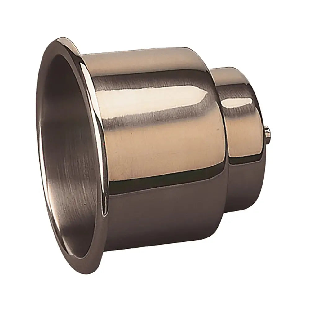 Sea-Dog Flush Mount Combo Drink Holder w/Drain Fitting - Stamped 304 Stainless Steel [588065] - Accessories
