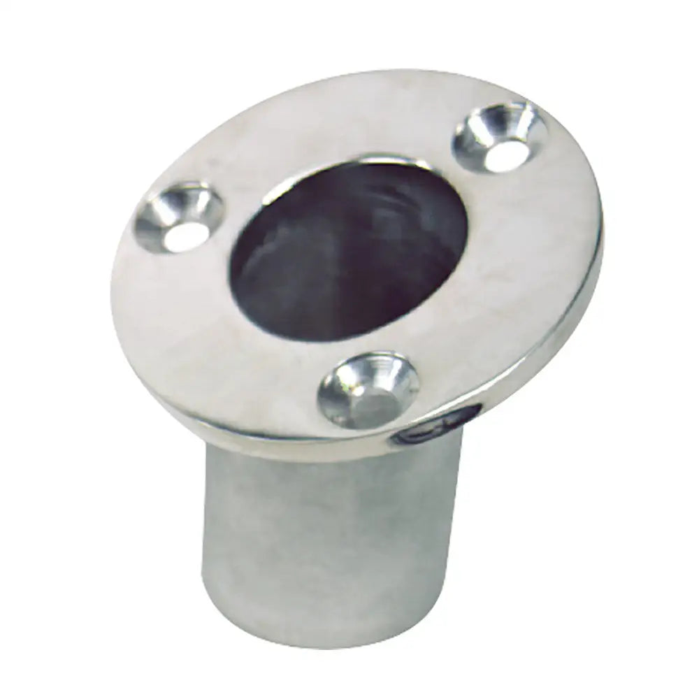 Sea-Dog Flush Mount Flagpole Socket - 25 - 1-1/4’’ ID - 316 Stainless Steel [491713-1] - Deck / Galley