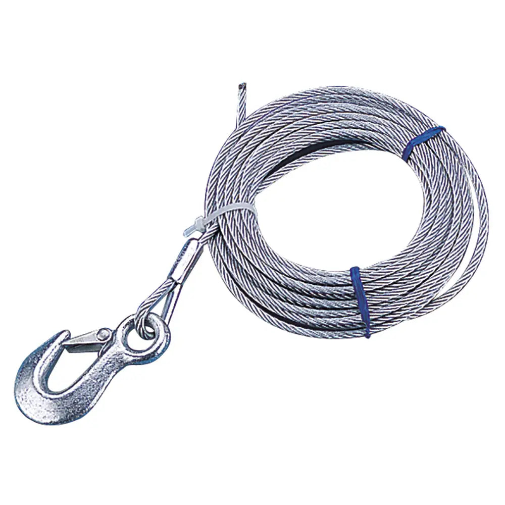 Sea-Dog Galvanized Winch Cable - 3/16’’ x 20 [755220-1] - Winch Straps & Cables