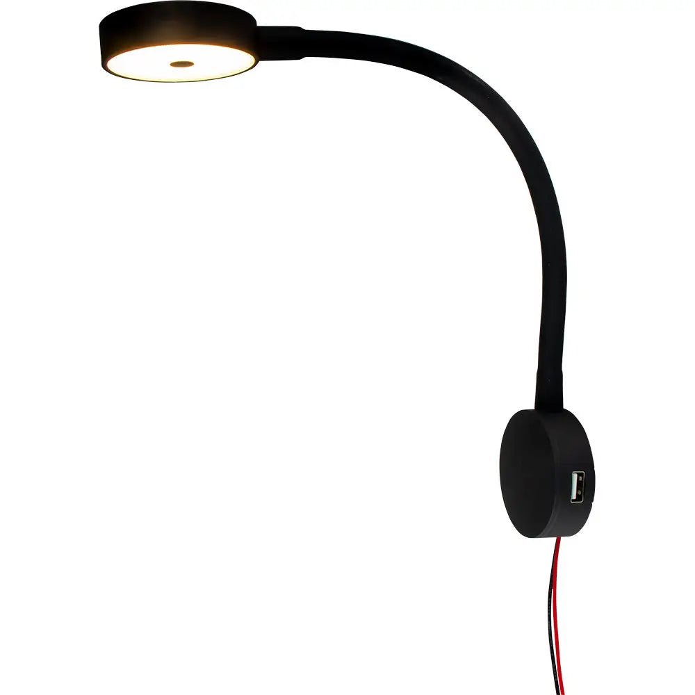 Sea-Dog LED Flex Neck Day/Night Light w/USB Socket - Red White Light [404939-3] - Interior / Courtesy Light