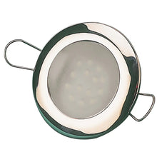 Sea-Dog LED Overhead Light 2-7/16’’ - Brushed Finish - 60 Lumens - Frosted Lens - Stamped 304 Stainless Steel