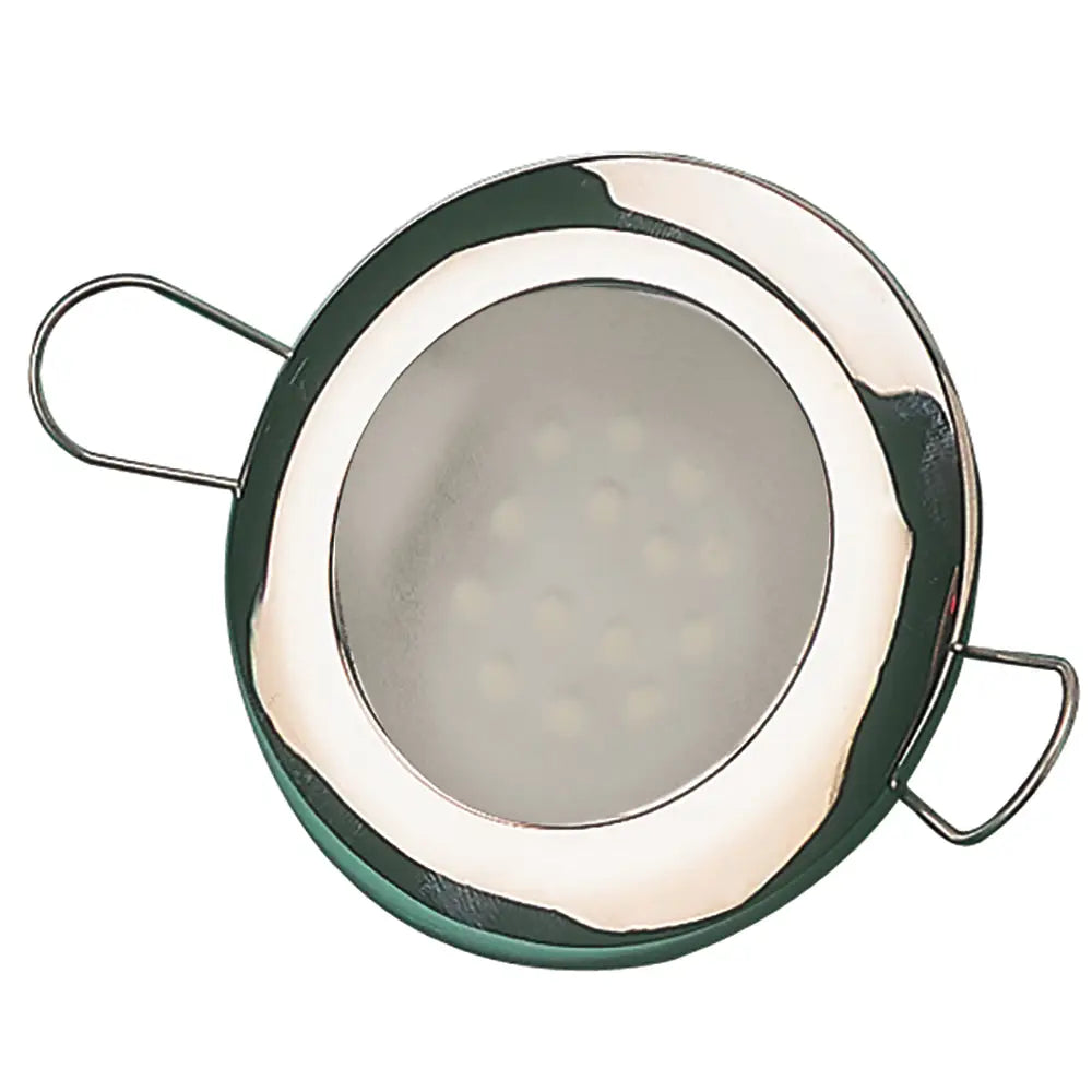 Sea-Dog LED Overhead Light 2-7/16’’ - Brushed Finish - 60 Lumens - Frosted Lens - Stamped 304 Stainless Steel