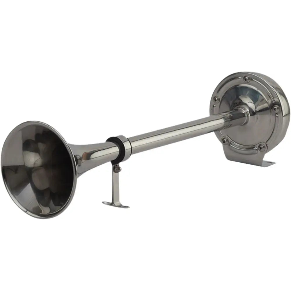 Sea-Dog MaxBlast Stainless Steel Trumpet 12V Horn - Single [431510-1] - Horns