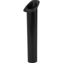 Sea-Dog Narrow Gunnel Flush Mount Rod Holder - Black [325060-1] - Rod Holders