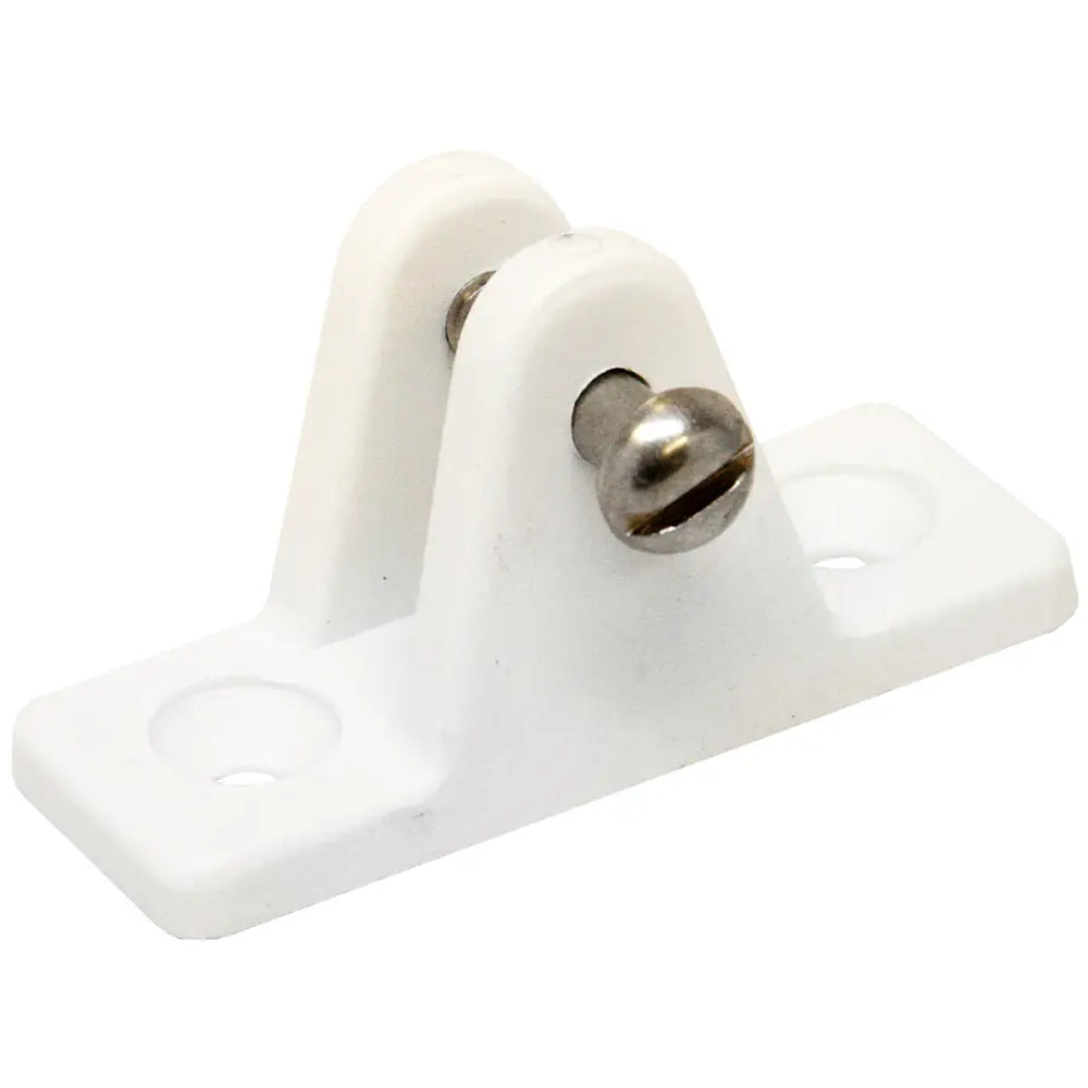 Sea-Dog Nylon Angled Deck Hinge - White [273231-1] - Bimini Top Fittings