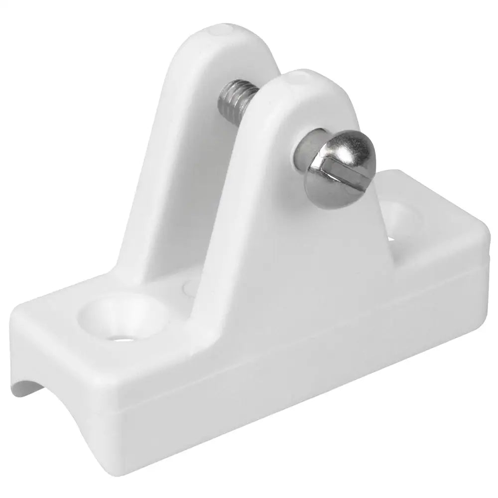 Sea-Dog Nylon Concave Deck Hinge - White [273241-1] - Bimini Top Fittings