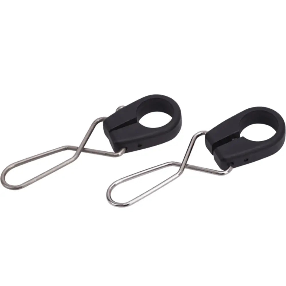 Sea-Dog Nylon Flagpole Pennant Mounts Stainless Clips - Pair [328197-1] - Accessories