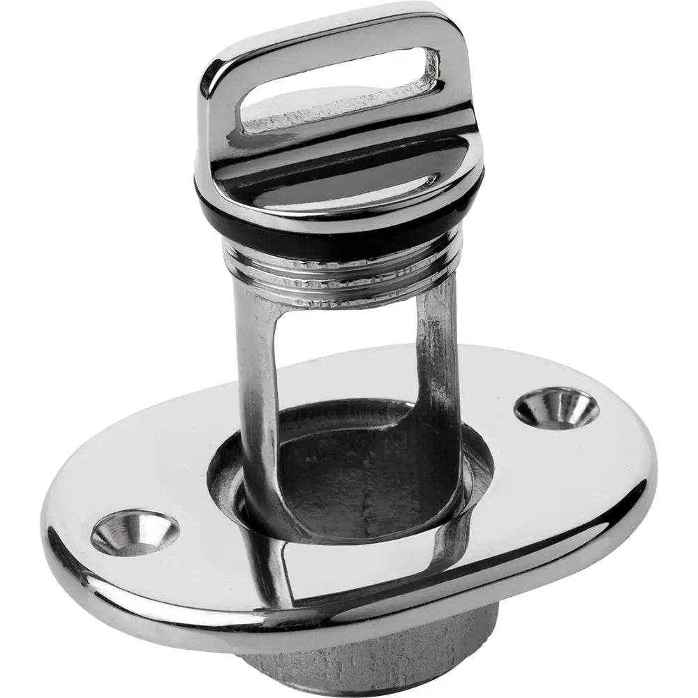 Sea-Dog Oblong Captive Garboard Drain Plug - 316 Stainless Steel [520065-1] - Deck / Galley