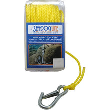 Sea-Dog Poly Pro Anchor Line w/Snap - 1/4’’ x 100 - Yellow [304206100YW-1] - Rope & Chain