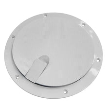 Sea-Dog Pop-Out Textured Deck Plate - White - 6’’ [336262-1] - Deck Plates