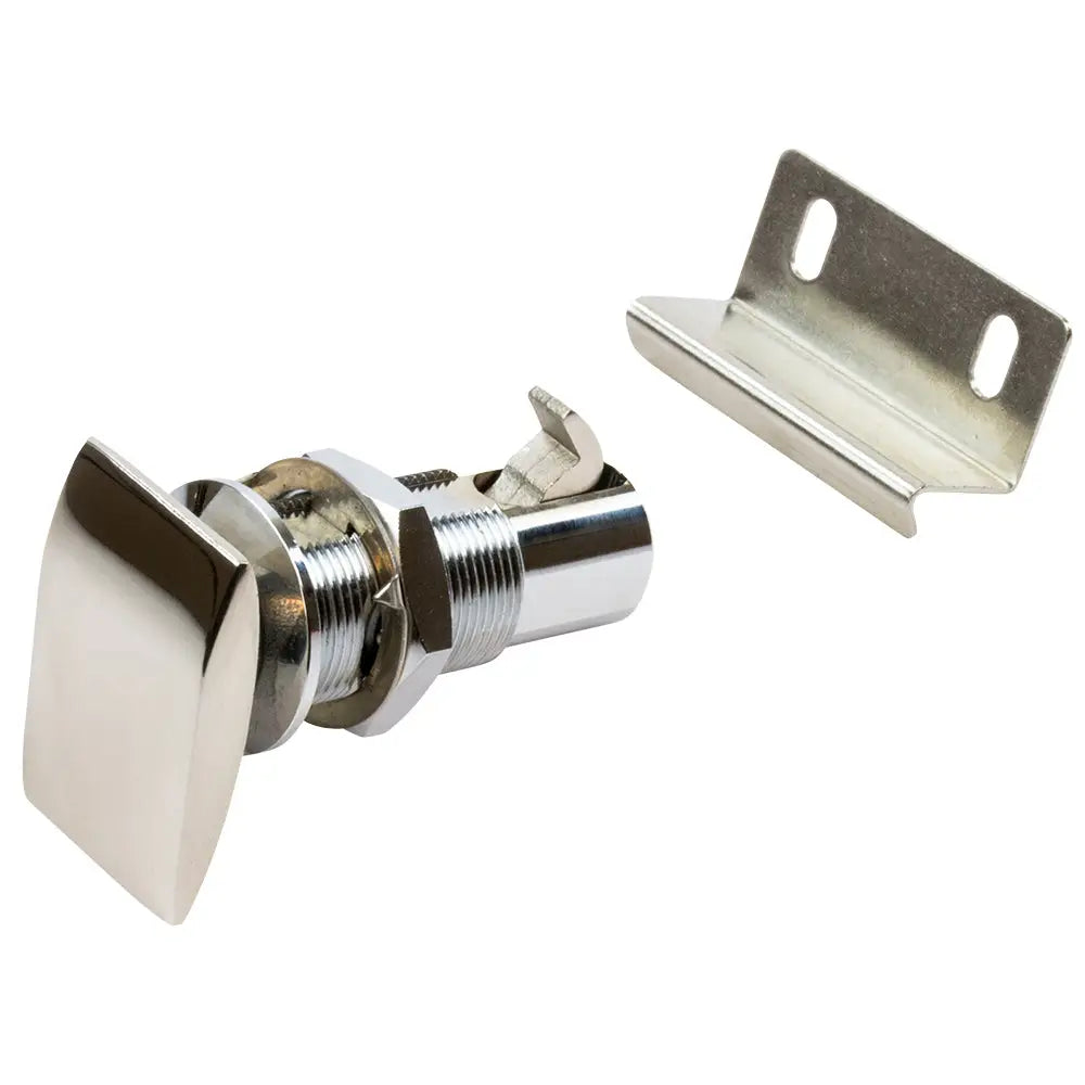 Sea-Dog Push Button Cabinet Latch - Rectangular [225420-1] - Latches