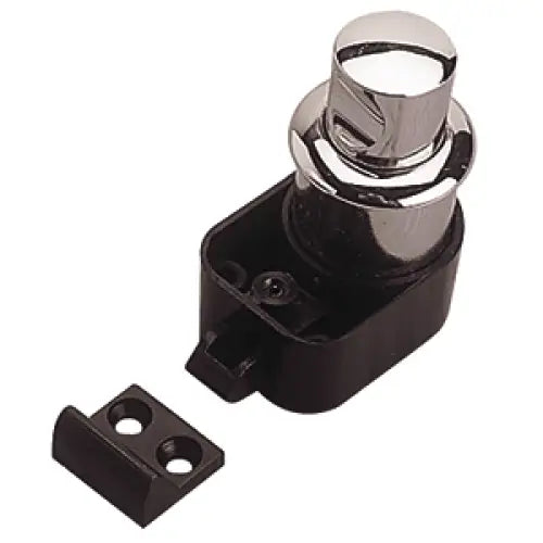 Sea-Dog Push Button Rim Latch - Polished Chrome [226312-1] - Latches