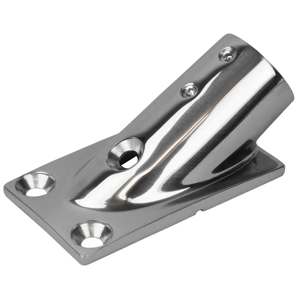 Sea-Dog Rail Base Fitting Rectangular Base 30 316 Stainless Steel - 1-7/8’’ x 3-3/16’’ - 1’’ OD [281301-1] - Deck