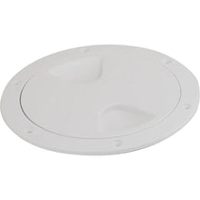 Sea-Dog Screw-Out Deck Plate - White - 5’’ [335750-1] - Deck Plates