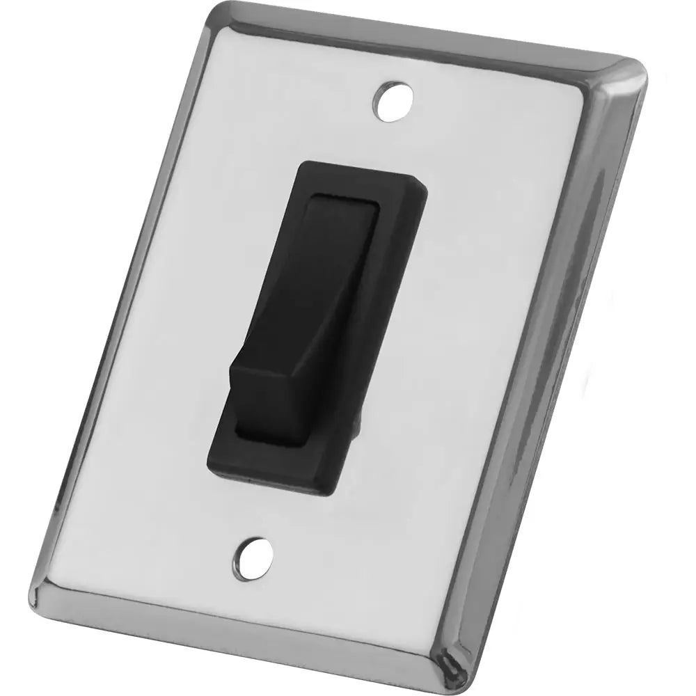 Sea-Dog Single Gang Wall Switch - Stainless Steel [403010-1] - Switches & Accessories