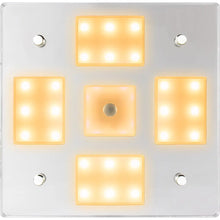 Sea-Dog Square LED Mirror Light w/On/Off Dimmer - White Blue [401840-3] - Interior / Courtesy Light