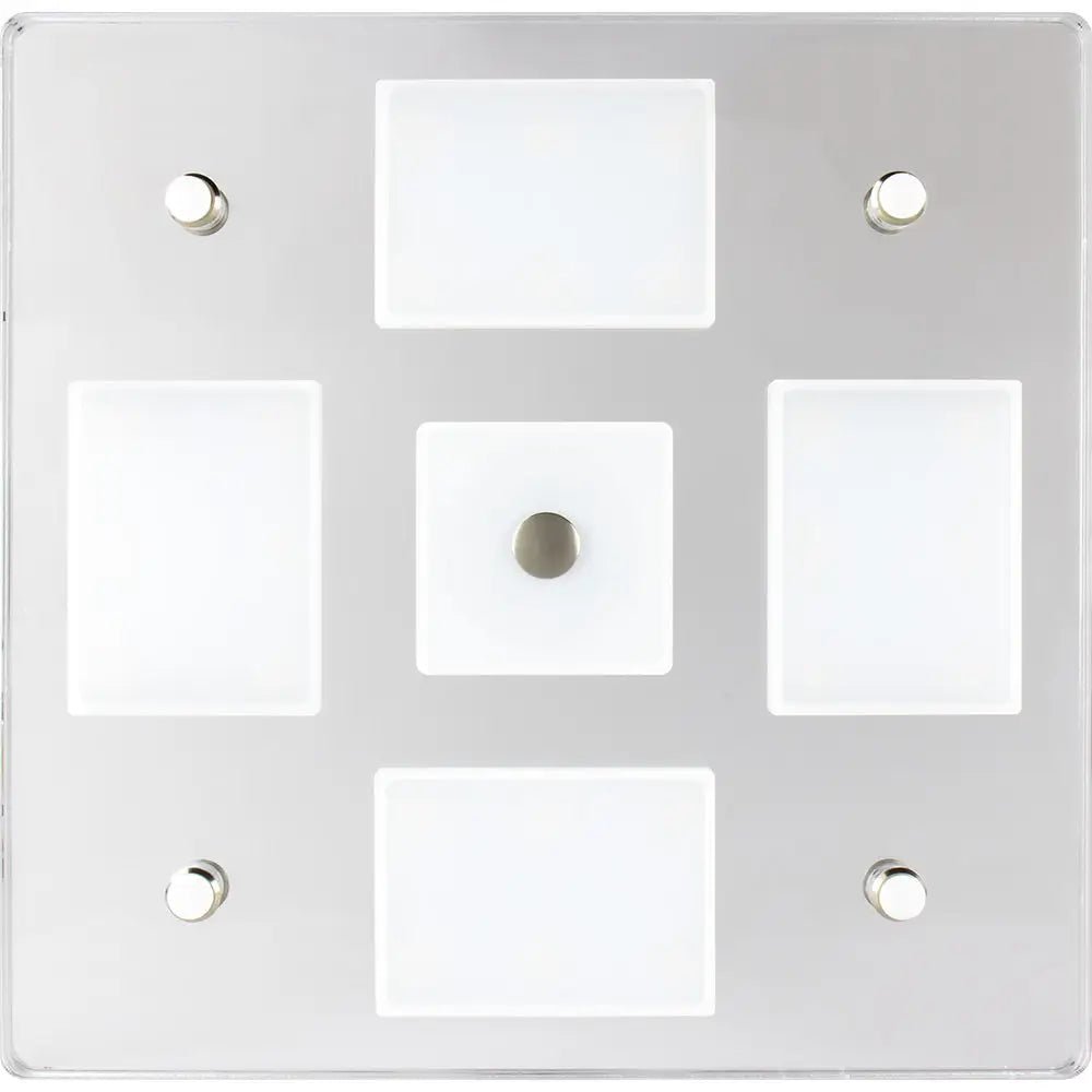 Sea-Dog Square LED Mirror Light w/On/Off Dimmer - White Blue [401840-3] - Interior / Courtesy Light