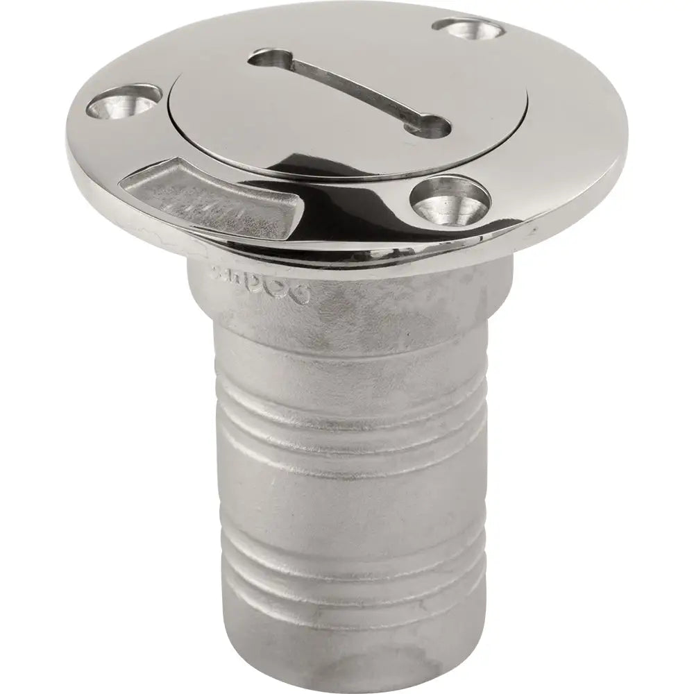 Sea-Dog Stainless Steel Case Hose Deck Fill Fits 1-1/2’’ Hose - Diesel [351321-1] - Deck Fills