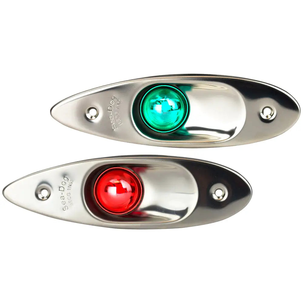 Sea-Dog Stainless Steel Flush Mount LED Side Lights [400080-1] - Navigation Lights