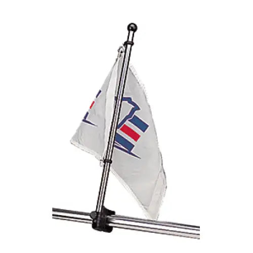 Sea-Dog Stainless Steel Rail Mount Flagpole - 17’’ [327122-1] - Accessories