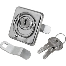 Sea-Dog Surface Mount Locking Ring Pull - Stamped 304 Stainless Steel/Die Cast Zinc Lock [221831-1] - Latches