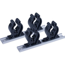 Sea-Dog Track Rod Holder - 7’’ Tracks - 4 Rod Clips [325044-1] - Rod & Reel Storage