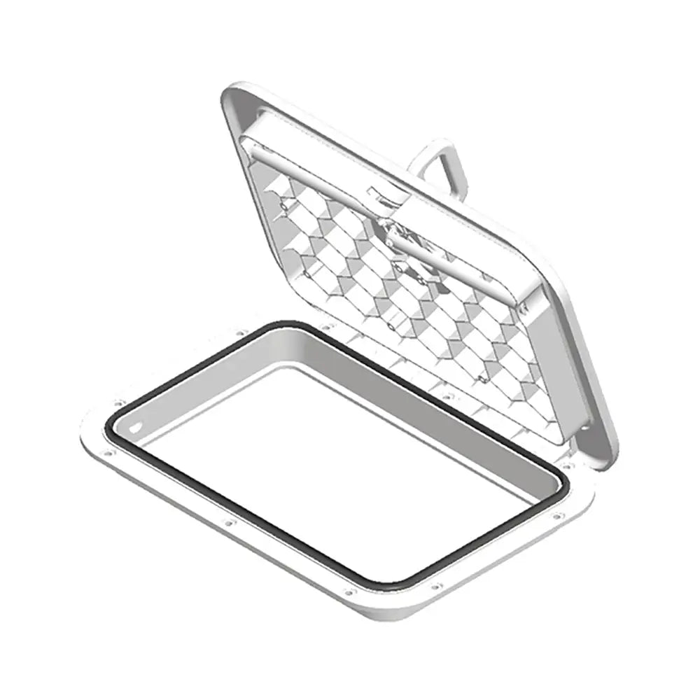 Sea-Dog Triple Lock Rectangular Marine Hatch - 10’’ x 14’’ - White [336520-3] - Hatches