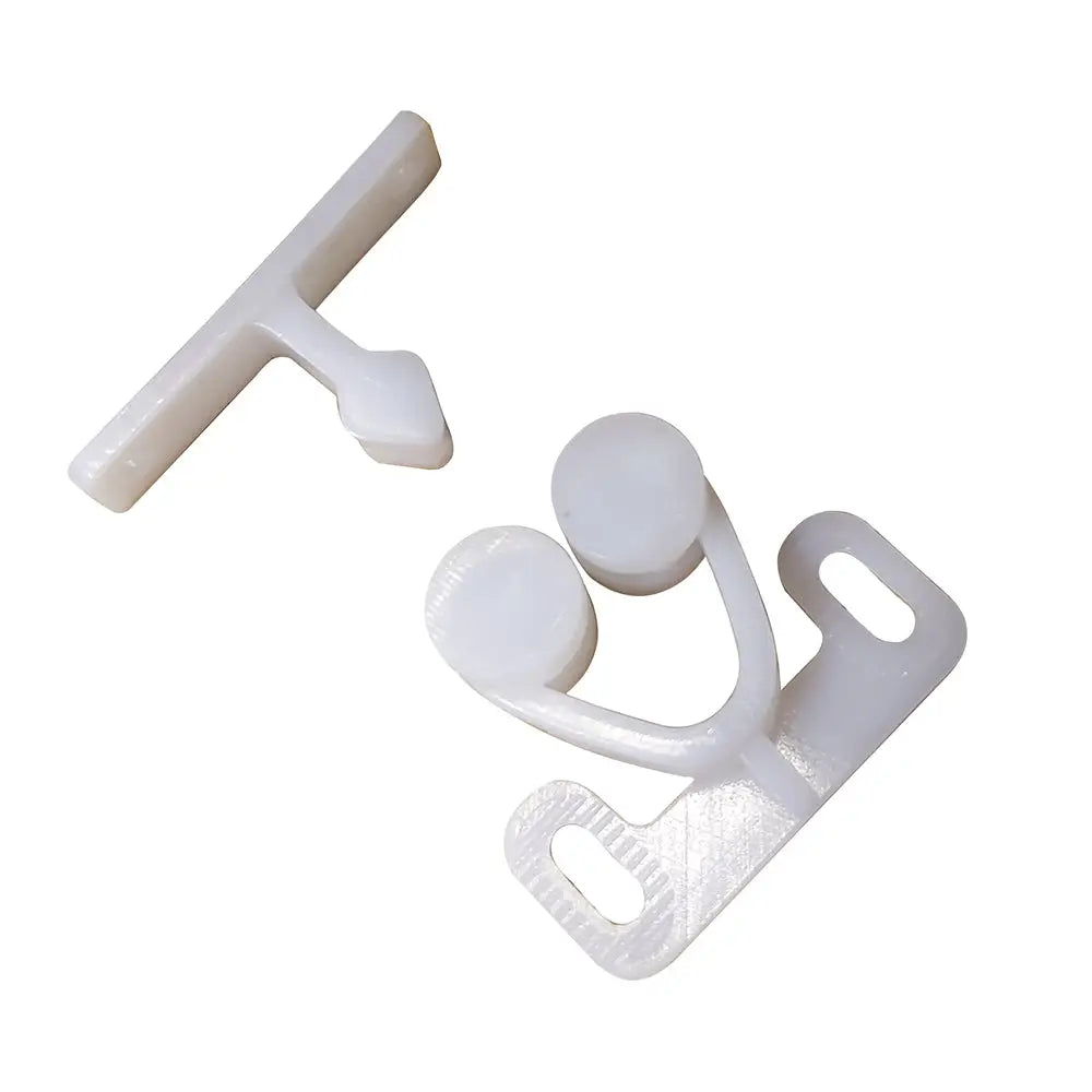 Sea-Dog Twin Roller Door Catch - White [227141-1] - Latches