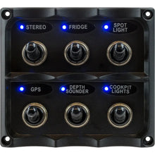 Sea-Dog Water Resistant Toggle Switch Panel [424636-1] - Electrical Panels
