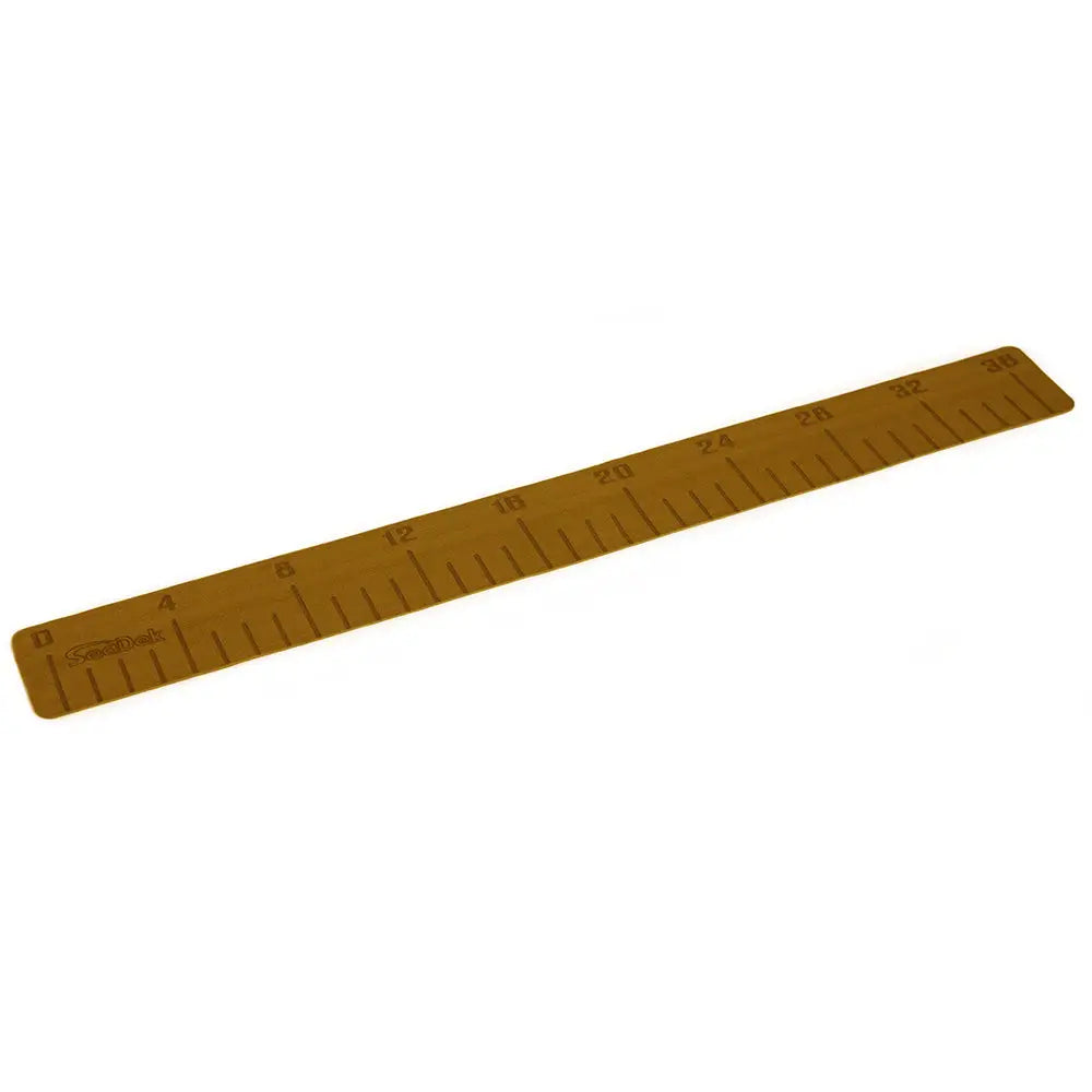 SeaDek 36’’ Fish Ruler - Mocha Brushed w/SeaDek Logo [22135-80090] - Deck / Galley