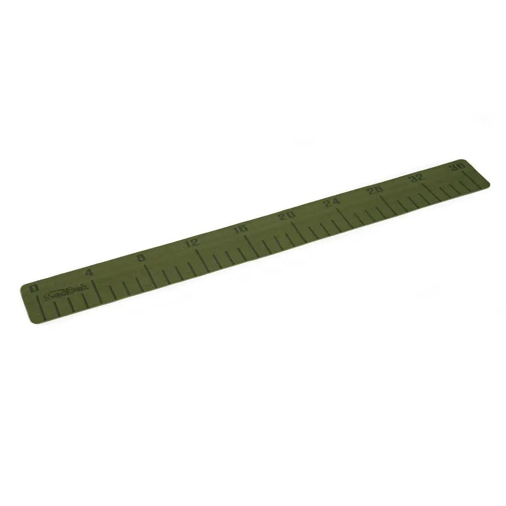SeaDek 36’’ Fish Ruler - Olive Green w/SeaDek Logo [22135-80050] - Deck / Galley