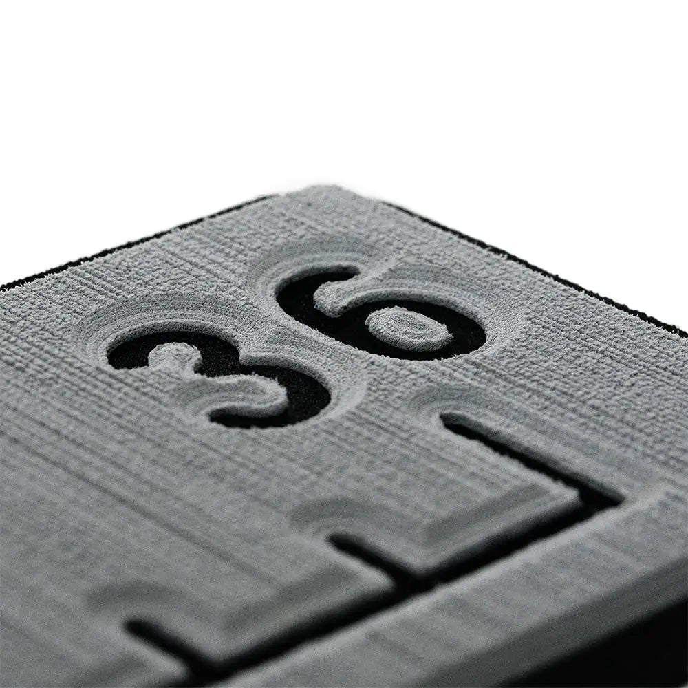 SeaDek 36 Routed Ruler - 6mm - Brushed Texture - Storm Grey/Black [53583-80066] - Deck / Galley