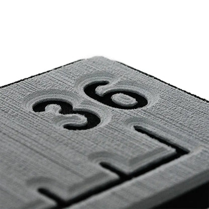 SeaDek 36 Routed Ruler - 6mm - Brushed Texture - Storm Grey/Black [53583-80066] - Deck / Galley