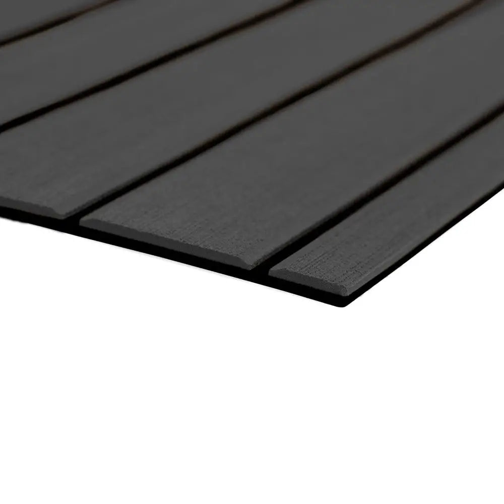 SeaDek 40’’ x 80’’ 6mm Teak Full Sheet - Brushed Texture - Dark Grey/Black (1016mm x 2032mm x 6mm) [32279-80067] - Deck