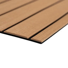 SeaDek 40’’ x 80’’ 6mm Teak Full Sheet - Brushed Texture - Mocha/Black (1016mm x 2032mm x 6mm) [32279-80093] - Deck