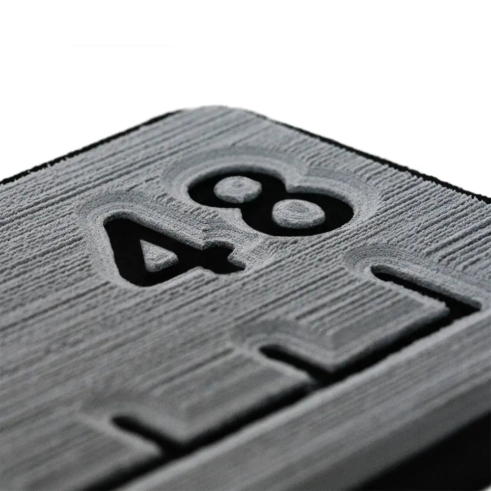 SeaDek 48 Routed Ruler - 6mm - Brushed Texture - Storm Grey/Black [53584-80066] - Deck / Galley