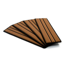 SeaDek Faux Teak 4-Piece Step Kit - Mocha/Black [23902-80093] - Deck / Galley