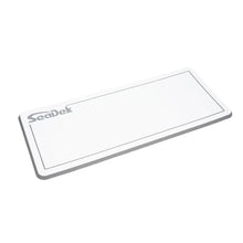 SeaDek Small Helm Pad - White/Storm Grey w/SeaDek Logo [37925-80375] - Deck / Galley
