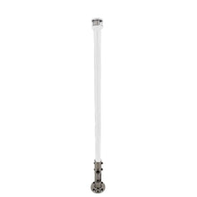Seaview 24’’ Manually Folding Light Post w/316 Stainless Steel Base LTBLED12C5 Navigation Light White [SVMHB124LEDSSW]