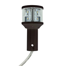 Seaview 24V Black Round LED Combo Masthead All Round Light C5 - Navigation Lights