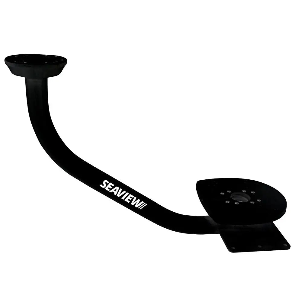 Seaview 28’’ Pre-Drilled Dual Mount f/Open Array Radars Up to 4.5 - Black - Top Plate Required [PMADM3M1BLK] - Radar/TV