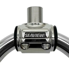 Seaview 316 Stainless Steel Antenna Rail Mount - 1’’ - 1-1/4’’ Rails [SVRCL1] - Antenna Mounts & Accessories