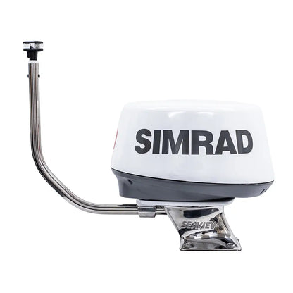 Seaview 5’’ Stainless Steel Power Mount - 7’’ x 7’’ Base - f/Garmin/Raymarine 3G/4G Radar [PMA-5-7LSS] - Radar/TV Mounts