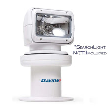 Seaview 6.38’’ Vertical Searchlight Thermal Camera Mount w/8’’ Round Base Plate [PM5SL8] - Radar/TV Mounts