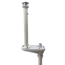 Seaview Light Bar Top w/LTBLED12 Masthead Light Threads f/GPS [LTBU1ALED12] - Radar/TV Mounts