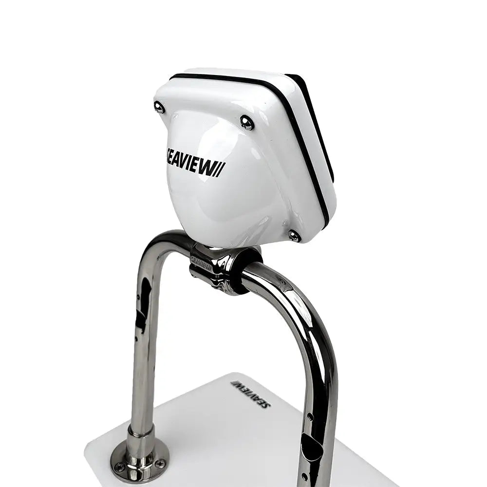 Seaview RailPod Uncut w/Single Base Rail Clamp - 4.5’’W x 4.5’’H Usable Face [SV4100R] - Display Mounts