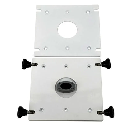 Seaview Removable Base f/Pedestal Mounts w/10x10 Base Plate - White [PMRB10] - Radar/TV Mounts